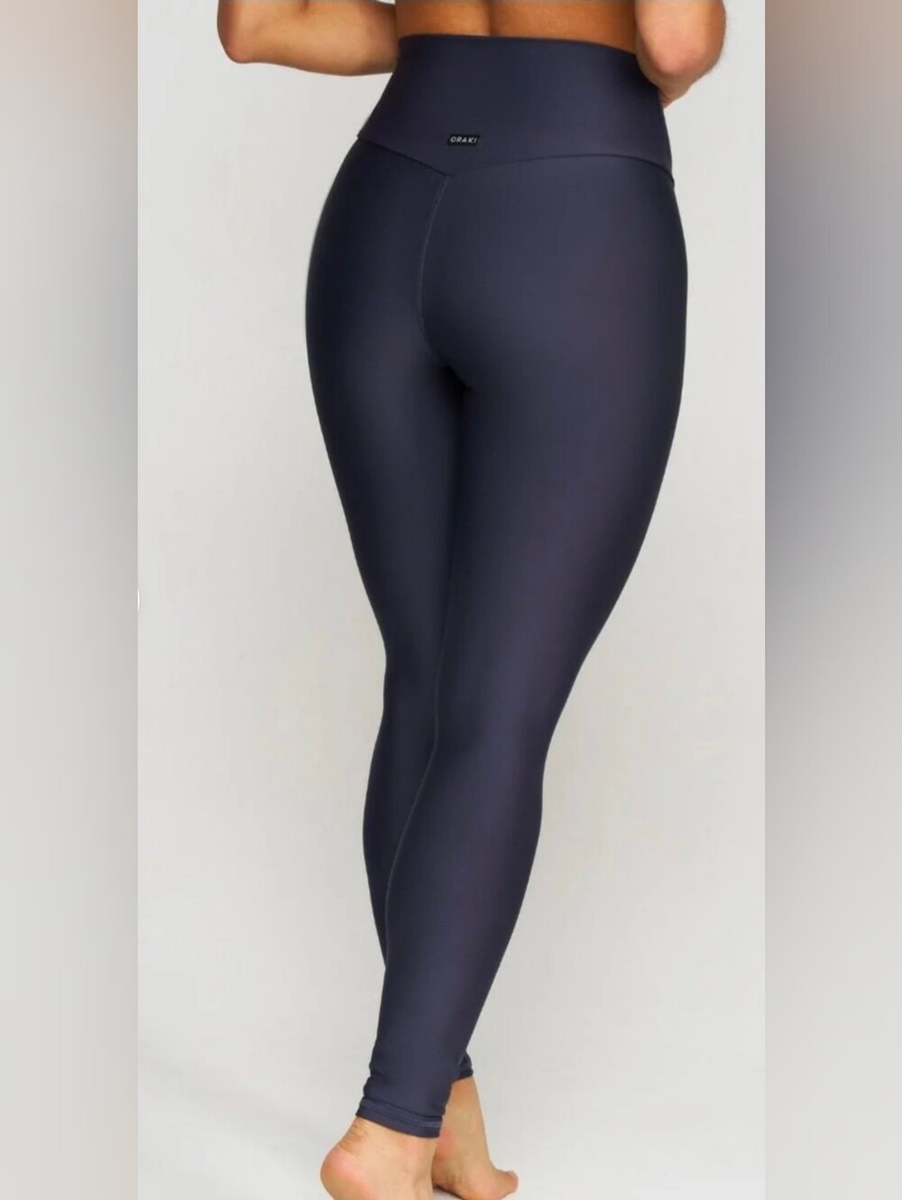 Oraki Ecomove Classic High-Rise Legging Small Grey Women's Leggings Dark Gray